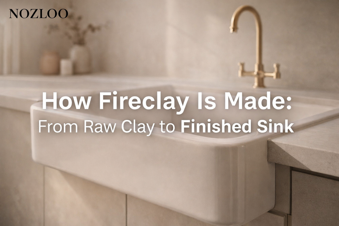 How Fireclay Is Made: From Raw Clay to Finished Sink