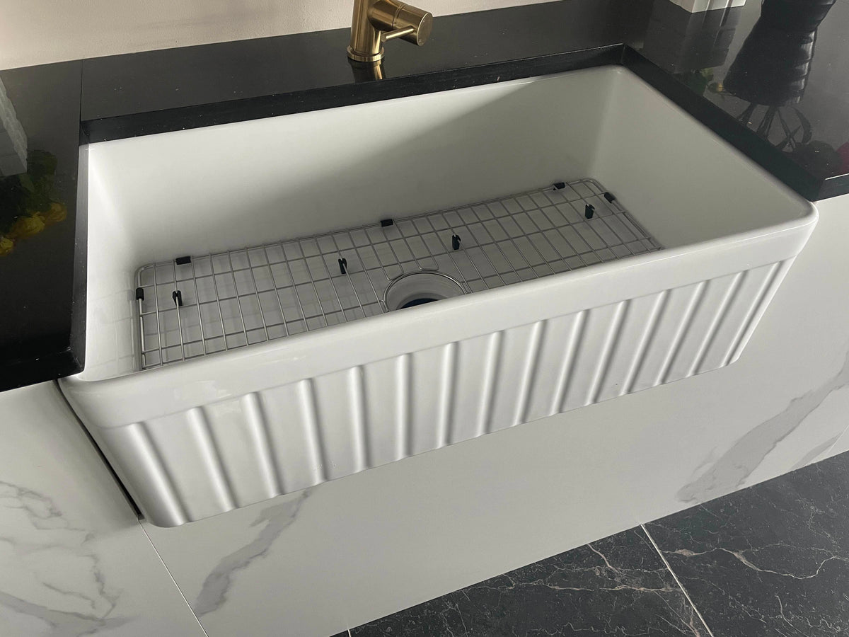 The reversible front made it so much easier to match our kitchen style.