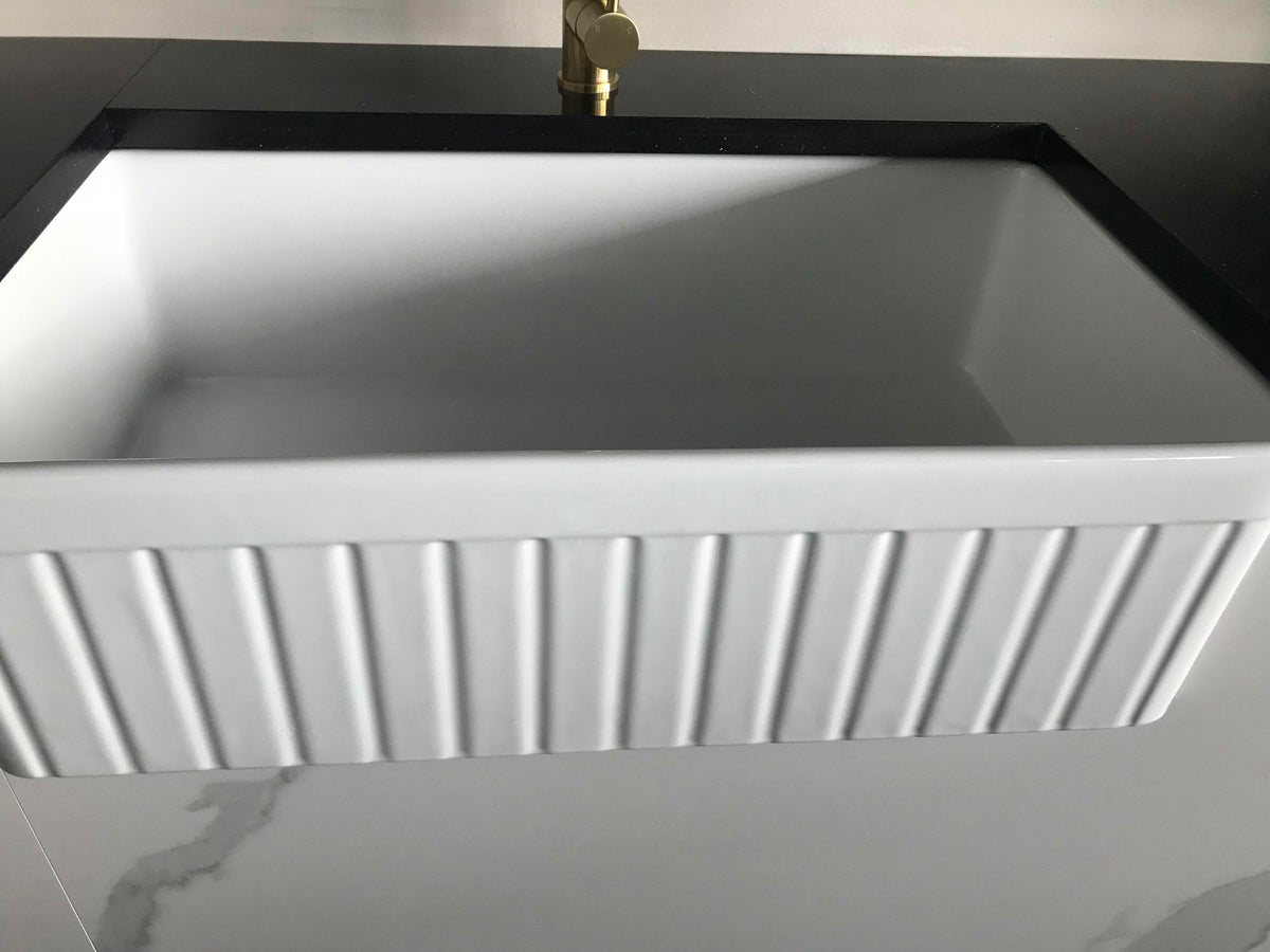 The reversible front made it so much easier to match our kitchen style.