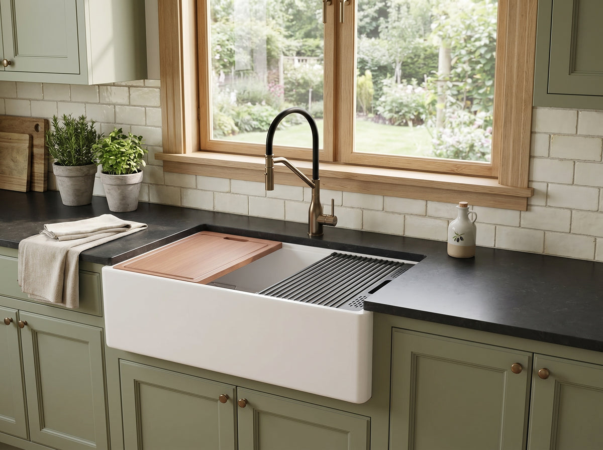 Fireclay Farmhouse Sinks