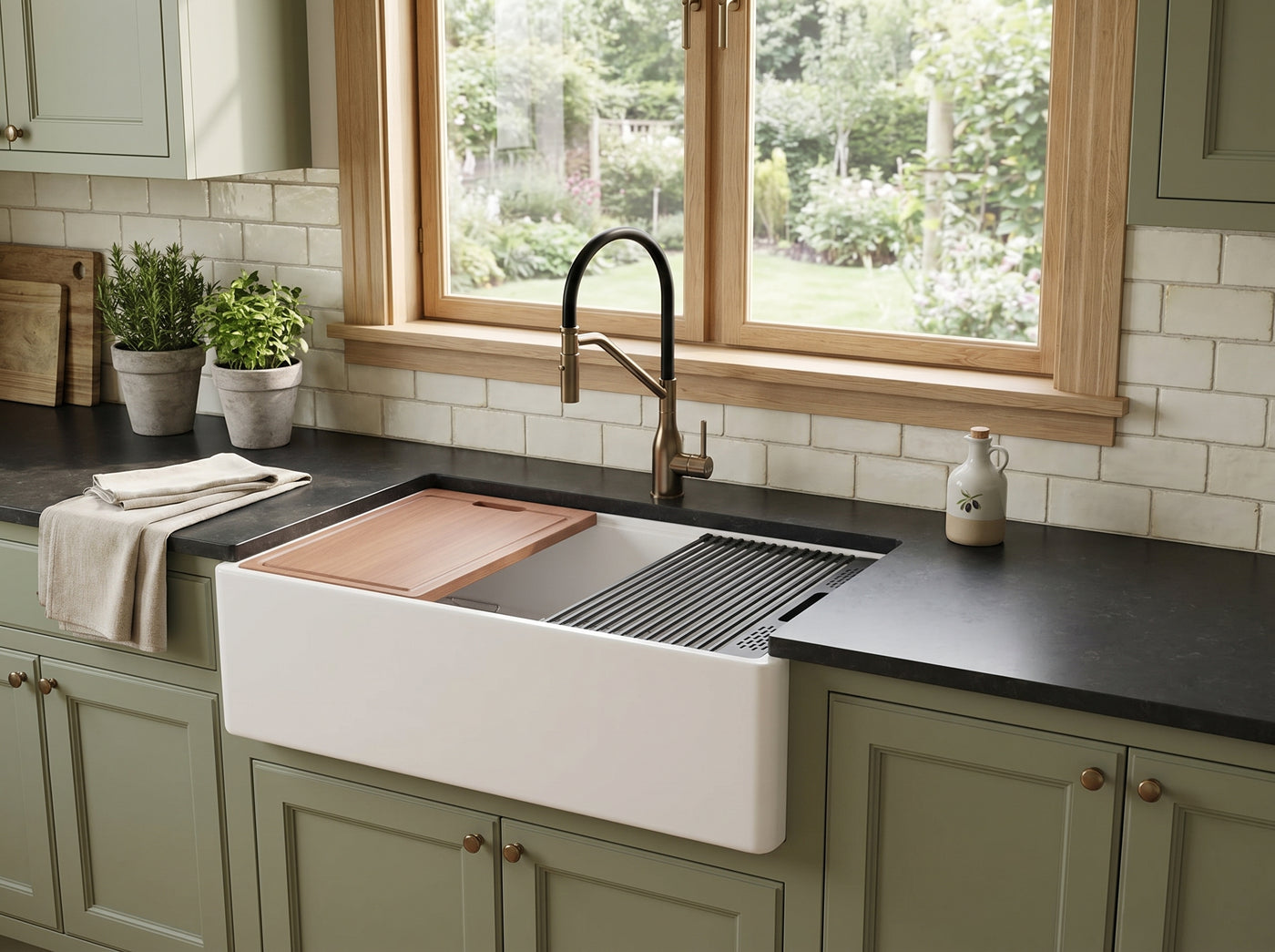 Fireclay Farmhouse Sinks